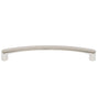JVJ Hardware - Teres Collection Polished Nickel Finish 128 mm c/c Thin Bowed Pull, Composition Zamac - Polished Nickel