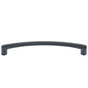 JVJ Hardware - Teres Collection Oil Rubbed Bronze Finish 128 mm c/c Thin Bowed Pull, Composition Zamac - Oil Rubbed Bronze