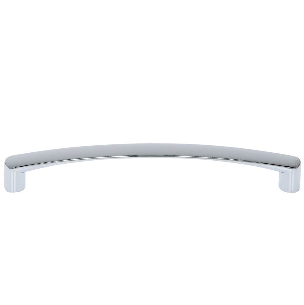 JVJ Hardware - Teres Collection Polished Chrome Finish 128 mm c/c Thin Bowed Pull, Composition Zamac - Polished Chrome