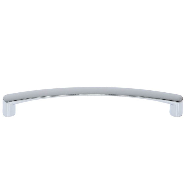 JVJ Hardware - Teres Collection Polished Chrome Finish 128 mm c/c Thin Bowed Pull, Composition Zamac - Polished Chrome