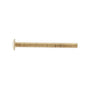 JVJ Hardware - Polished Brass Finish 8/32 X 1-3/4'' Machine Screw (500 Count), Composition Zamac - Polished Brass