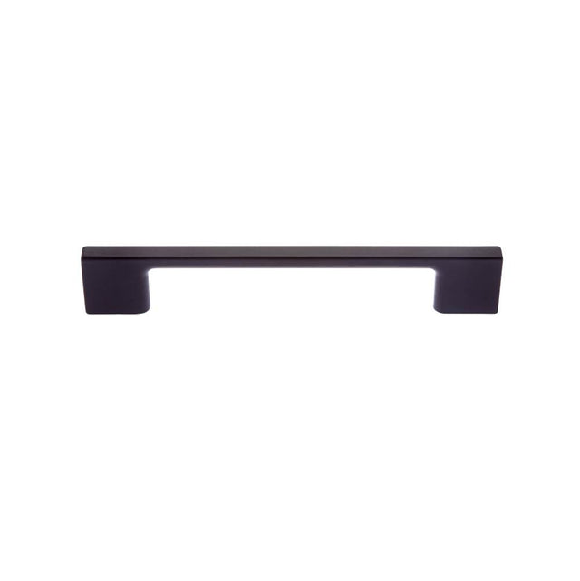 JVJ Hardware - Santorini Collection Matte Black Finish 128 mm c/c ( mm OA) Thin Profile Contemporary Pull, Composition Zamac