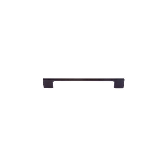 JVJ Hardware - Santorini Collection Matte Black Finish 160 mm c/c ( mm OA) Thin Profile Contemporary Pull, Composition Zamac