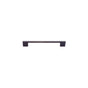 JVJ Hardware - Santorini Collection Matte Black Finish 160 mm c/c ( mm OA) Thin Profile Contemporary Pull, Composition Zamac