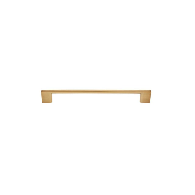 JVJ Hardware - Santorini Collection Satin Brass Finish 192 mm c/c ( mm OA) Thin Profile Contemporary Pull, Composition Zamac