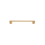 JVJ Hardware - Santorini Collection Satin Brass Finish 192 mm c/c ( mm OA) Thin Profile Contemporary Pull, Composition Zamac