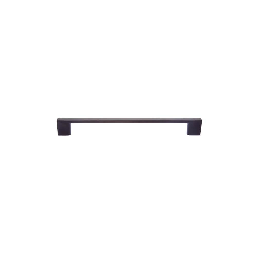 JVJ Hardware - Santorini Collection Matte Black Finish 192 mm c/c ( mm OA) Thin Profile Contemporary Pull, Composition Zamac