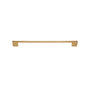 JVJ Hardware - Santorini Collection Satin Brass Finish 256 mm c/c ( mm OA) Thin Profile Contemporary Pull, Composition Zamac