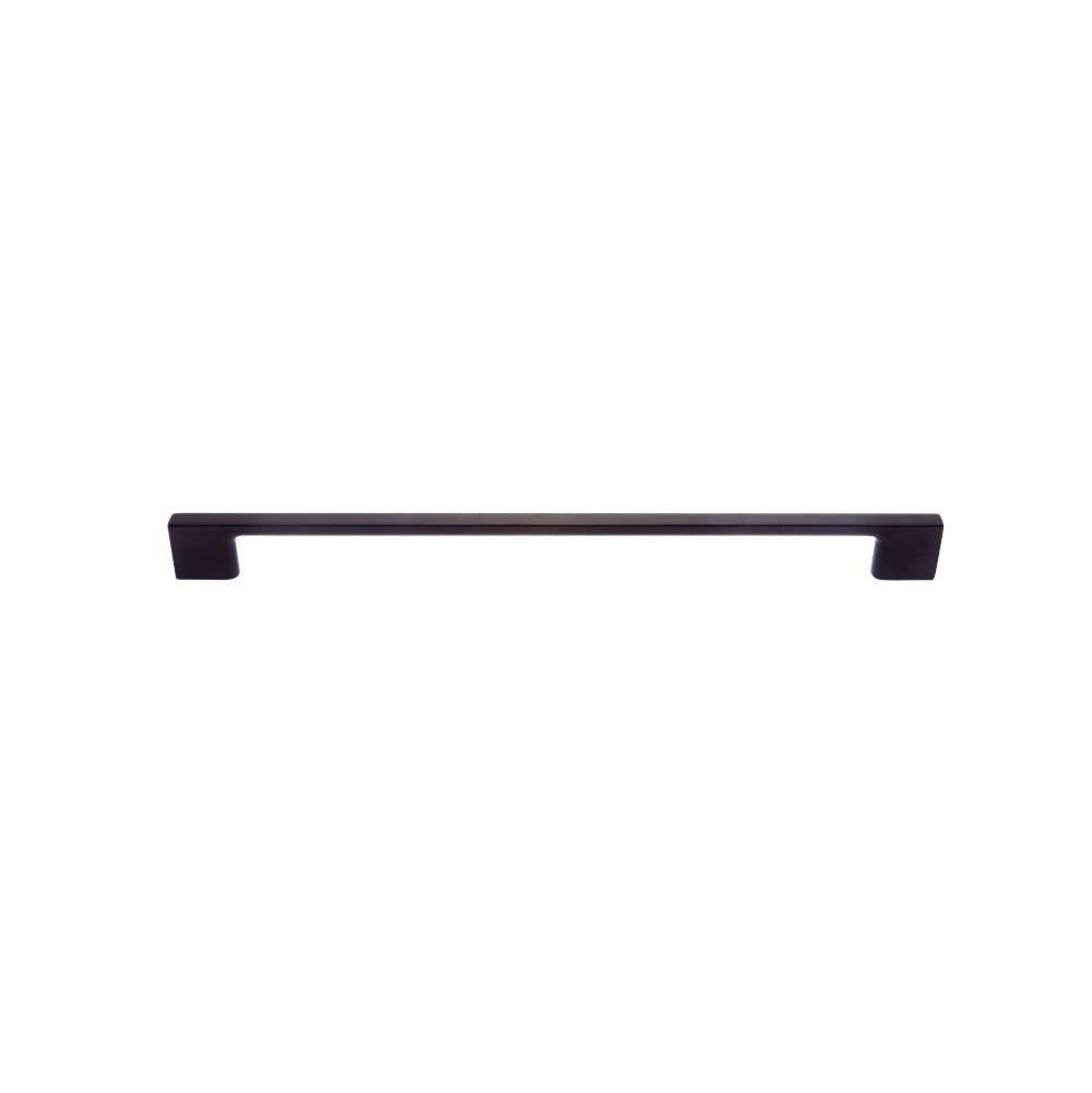JVJ Hardware - Santorini Collection Matte Black Finish 256 mm c/c ( mm OA) Thin Profile Contemporary Pull, Composition Zamac