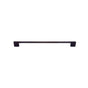 JVJ Hardware - Santorini Collection Matte Black Finish 256 mm c/c ( mm OA) Thin Profile Contemporary Pull, Composition Zamac