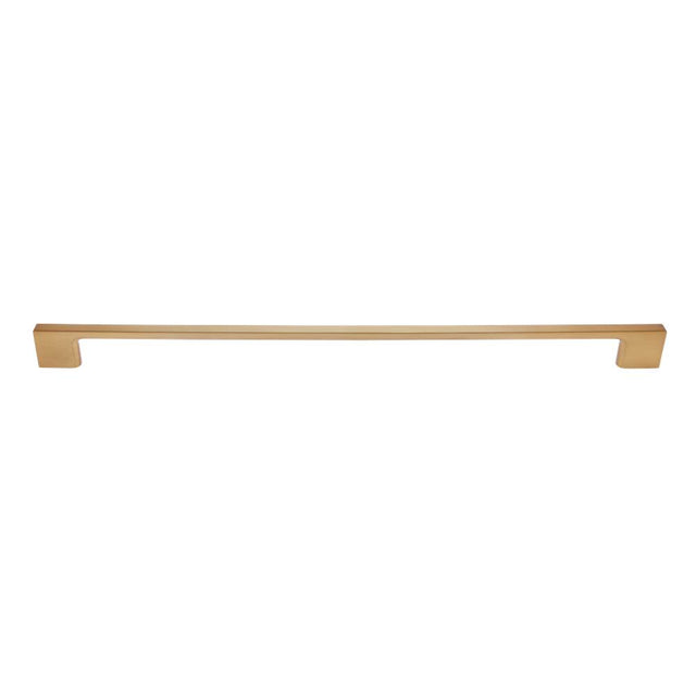 JVJ Hardware - Santorini Collection Satin Brass Finish 320 mm c/c ( mm OA) Thin Profile Contemporary Pull, Composition Zamac