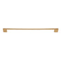 JVJ Hardware - Santorini Collection Satin Brass Finish 320 mm c/c ( mm OA) Thin Profile Contemporary Pull, Composition Zamac