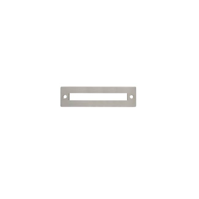 JVJ Hardware - Modplate Collection Satin Nickel Finish 96 mm c/c Squared Backplate, Composition Zamac