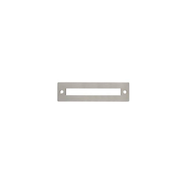 JVJ Hardware - Modplate Collection Satin Nickel Finish 96 mm c/c Squared Backplate, Composition Zamac