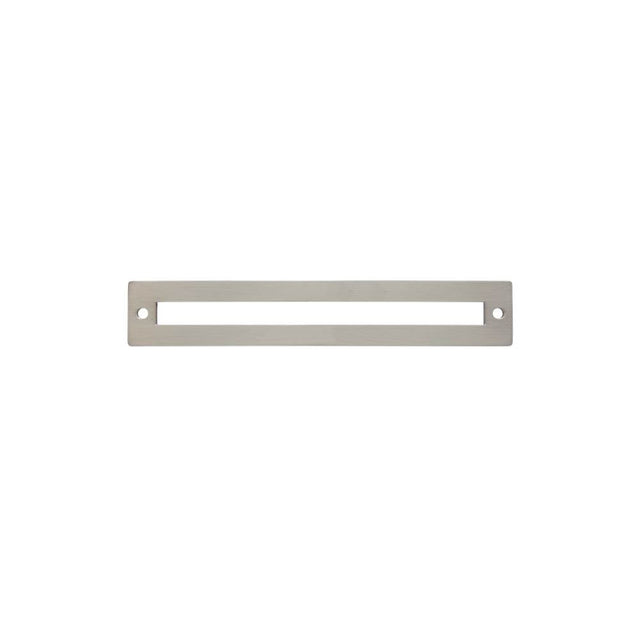 JVJ Hardware - Modplate Collection Satin Nickel Finish 160 mm c/c Squared Backplate, Composition Zamac