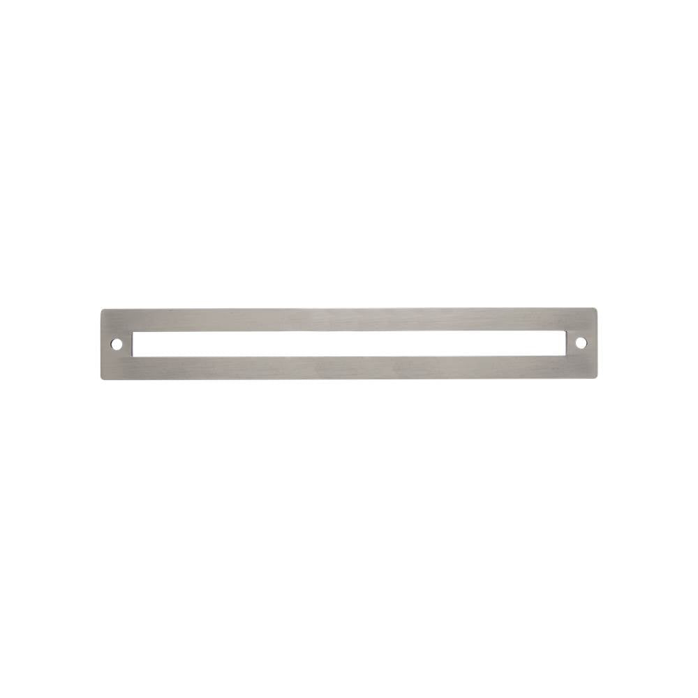 JVJ Hardware - Modplate Collection Satin Nickel Finish 192 mm c/c Squared Backplate, Composition Zamac