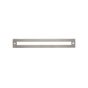 JVJ Hardware - Modplate Collection Satin Nickel Finish 192 mm c/c Squared Backplate, Composition Zamac