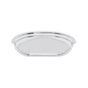 JVJ Hardware - Vintage Collection Chrome Finish 3'' c/c Cup Pull w/Step, Composition Zamac - Polished Chrome