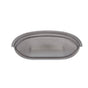 JVJ Hardware - Vintage Collection Satin Nickel Finish 3'' c/c Cup Pull w/Step, Composition Zamac - Satin Nickel