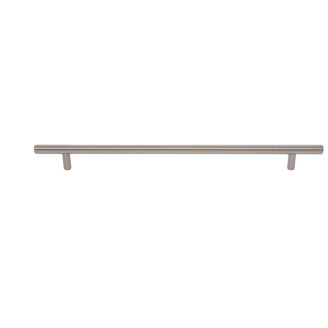 JVJ Hardware - Palermo Collection Satin Nickel Finish 11'' c/c (14'' OA) Bar Pull, Composition Steel (12 mm Diameter) - Satin Nickel