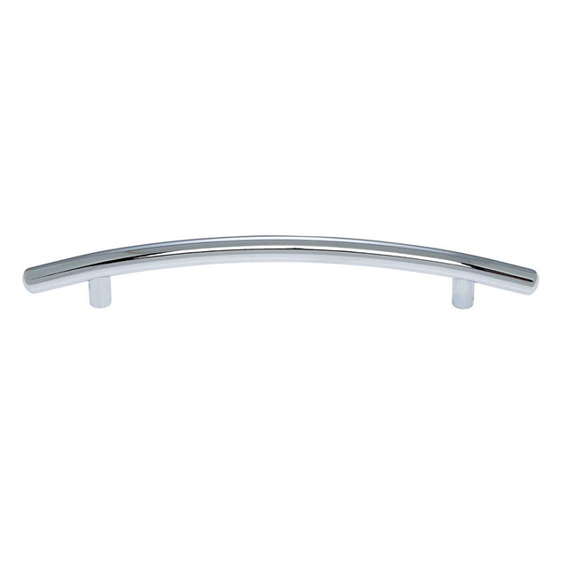 JVJ Hardware - Aster Collection Polished Chrome Finish 160 mm c/c Round Bowed Contemporary Pull, Composition Steel - Polished Chrome
