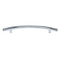 JVJ Hardware - Aster Collection Polished Chrome Finish 160 mm c/c Round Bowed Contemporary Pull, Composition Steel - Polished Chrome