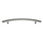 JVJ Hardware - Aster Collection Satin Nickel Finish 160 mm c/c Round Bowed Contemporary Pull, Composition Steel - Satin Nickel