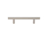 JVJ Hardware - Palermo Collection Satin Nickel Finish 96 mm c/c (6'' OA) Bar Pull, Composition Steel (12 mm Diameter) - Satin Nickel