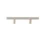 JVJ Hardware - Palermo Collection Satin Nickel Finish 3'' c/c (6'' OA) Bar Pull, Composition Steel (12 mm Diameter) - Satin Nickel