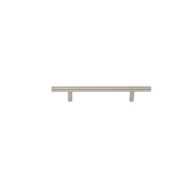 JVJ Hardware - Palermo Collection Satin Nickel Finish 5'' c/c (8'' OA) Bar Pull, Composition Steel (12 mm Diameter) - Satin Nickel