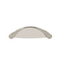 JVJ Hardware - Vintage Collection Polished Nickel Finish Zinc 3'' c/c Cup Pull w/Screws, Composition Zamac - Polished Nickel