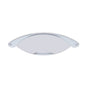JVJ Hardware - Vintage Collection Chrome Finish Zinc 3'' c/c Cup Pull w/Screws, Composition Zamac - Polished Chrome