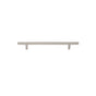JVJ Hardware - Palermo Collection Satin Nickel Finish 7'' c/c (10'' OA) Bar Pull, Composition Steel (12 mm Diameter) - Satin Nickel