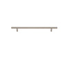 JVJ Hardware - Palermo Collection Satin Nickel Finish 9'' c/c (12'' OA) Bar Pull, Composition Steel (12 mm Diameter) - Satin Nickel