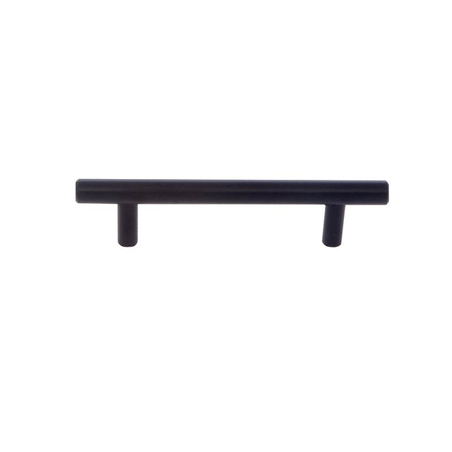 JVJ Hardware - Palermo Collection Oil Rubbed Bronze Finish 96 mm c/c (144mm OA) Bar Pull, Composition Steel - Stainless Steel
