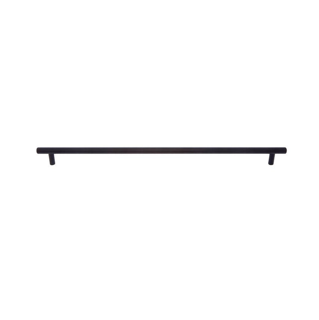 JVJ Hardware - Palermo Collection Oil Rubbed Bronze Finish 384 mm c/c (432 mm OA) Bar Pull, Composition Steel - Oil Rubbed Bronze