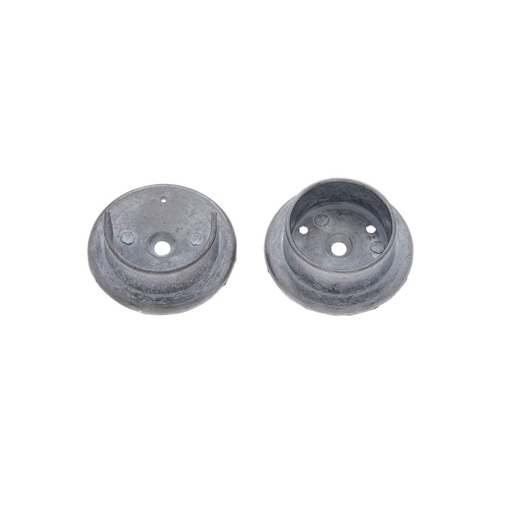 JVJ Hardware - Raw Steel Finish 1-3/8'' Diameter Pole Socket, Composition Steel - Zinc