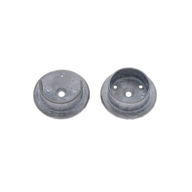 JVJ Hardware - Raw Steel Finish 1-3/8'' Diameter Pole Socket, Composition Steel - Zinc