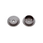 JVJ Hardware - Satin Nickel Finish 1-3/8'' Diameter Pole Socket, Composition Steel - Satin Nickel