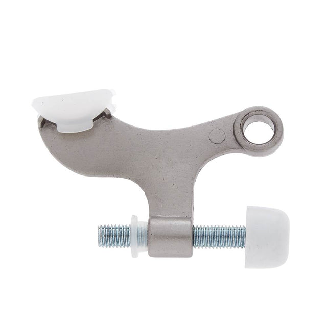 JVJ Hardware - Satin Nickel Finish Jumbo Hinge Pin Stop, Composition Zamac/Steel - Satin Nickel