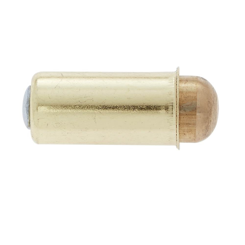 JVJ Hardware - Polished Brass Finish 1/2'' Diameter Bullet Catch (Bulk), Composition Brass - Polished Brass