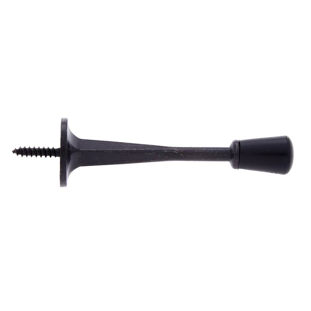 JVJ Hardware - Oil Rubbed Bronze Finish Cast Door Stop, Composition Zamac - Oil Rubbed Bronze