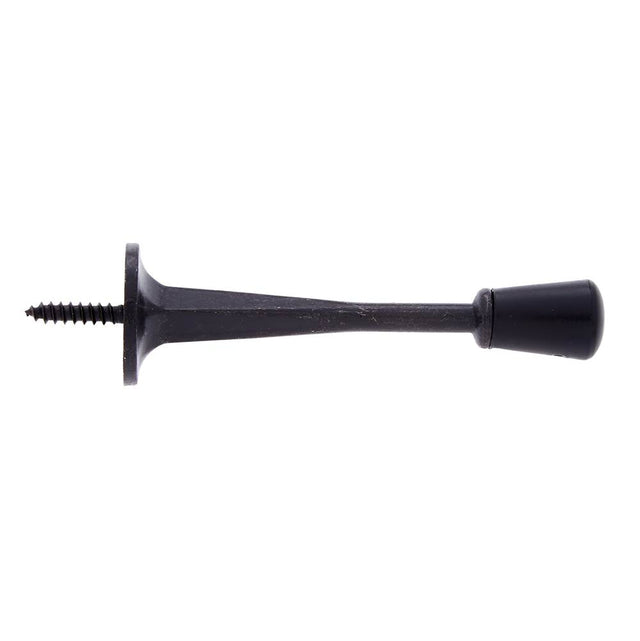 JVJ Hardware - Oil Rubbed Bronze Finish Cast Door Stop, Composition Zamac - Oil Rubbed Bronze