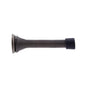 JVJ Hardware - Antique Nickel Finish 3-1/8'' Heavy Duty Spring Door Stop, Composition Zamac - Antique Nickel
