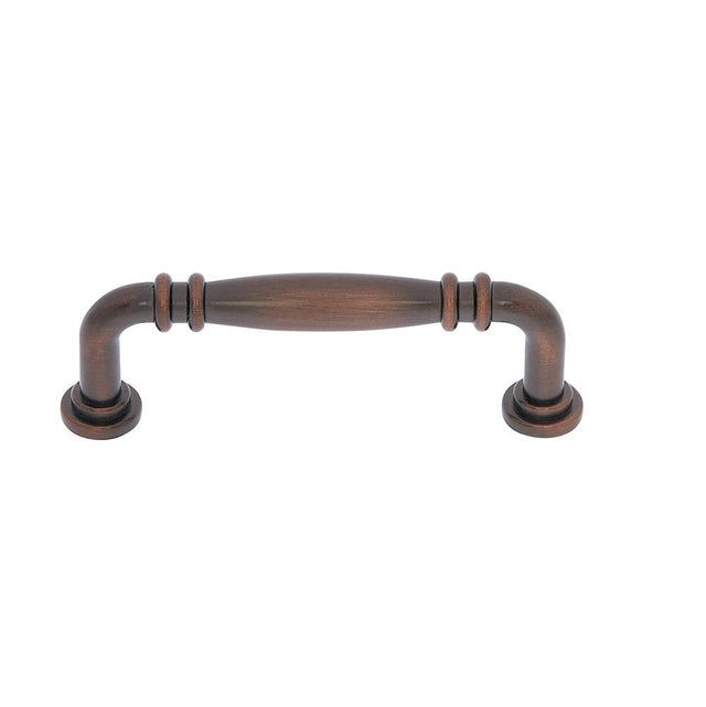JVJ Hardware - Imperial Collection Old World Bronze Finish 96 mm c/c Knuckle Pull, Composition Zamac - Old World Bronze