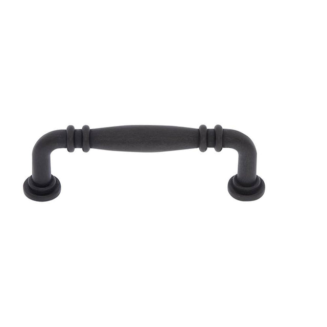 JVJ Hardware - Imperial Collection Oil Rubbed Bronze Finish 96 mm c/c Knuckle Pull, Composition Zamac - Oil Rubbed Bronze