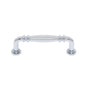 JVJ Hardware - Imperial Collection Polished Chrome Finish 96 mm c/c Knuckle Pull, Composition Zamac - Polished Chrome