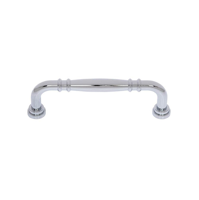 JVJ Hardware - Imperial Collection Polished Chrome Finish  6'' c/c Refrigerator Knuckle Pull, Composition Zamac - Polished Chrome