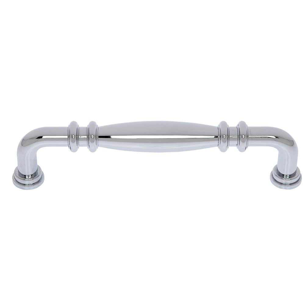 JVJ Hardware - Imperial Collection Polished Chrome Finish  8'' c/c Refrigerator Knuckle Pull, Composition Zamac - Polished Chrome