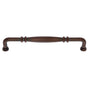 JVJ Hardware - Imperial Collection Old World Bronze Finish  12'' c/c Refrigerator Knuckle Pull, Composition Zamac - Old World Bronze